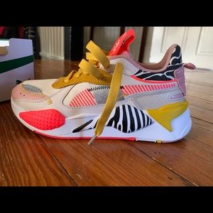 Puma RS-X Unexpected Mixes Sneakers Pink Zebra